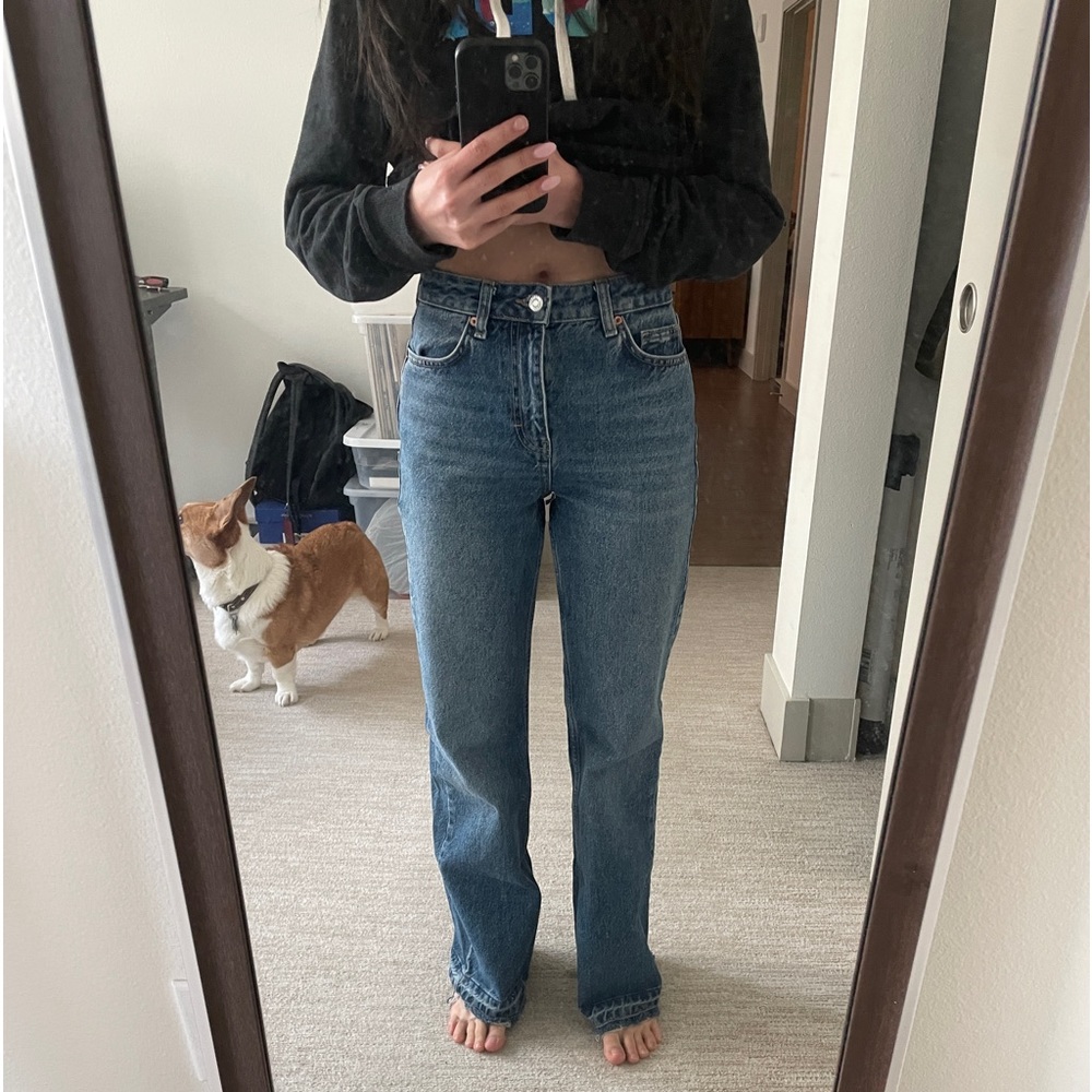 Top shop flare jeans